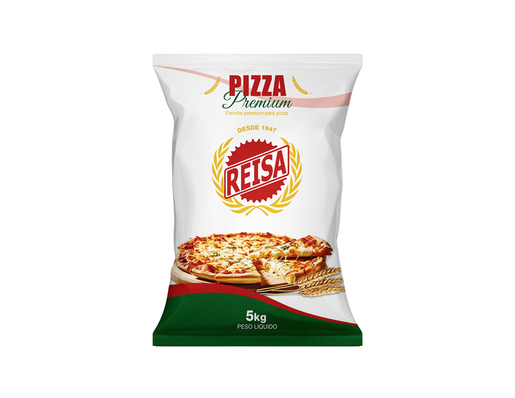 FARINHA DE TRIGO PIZZA PREMIUM REISA 5 KG (FDO 25 KG)